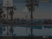 Tablet Screenshot of hotelroyalsavoymadeira.com